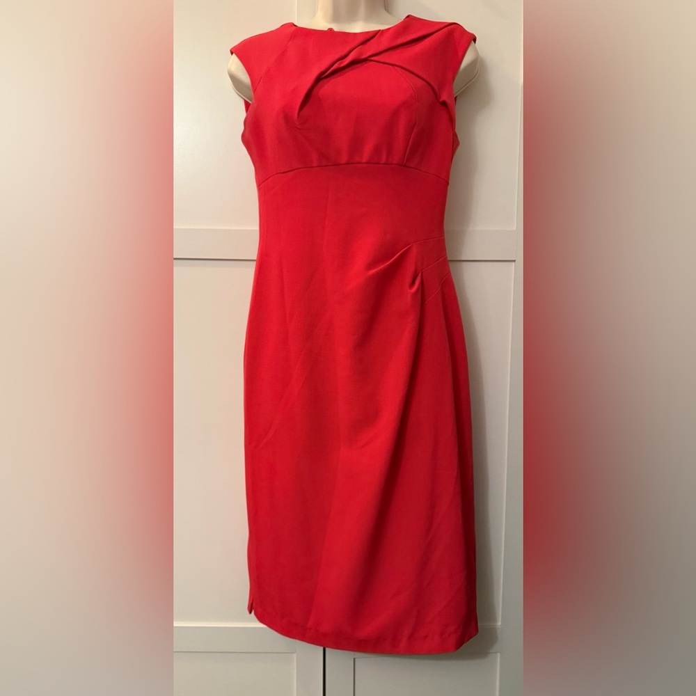 Adriana Papell Red Dress Size 2